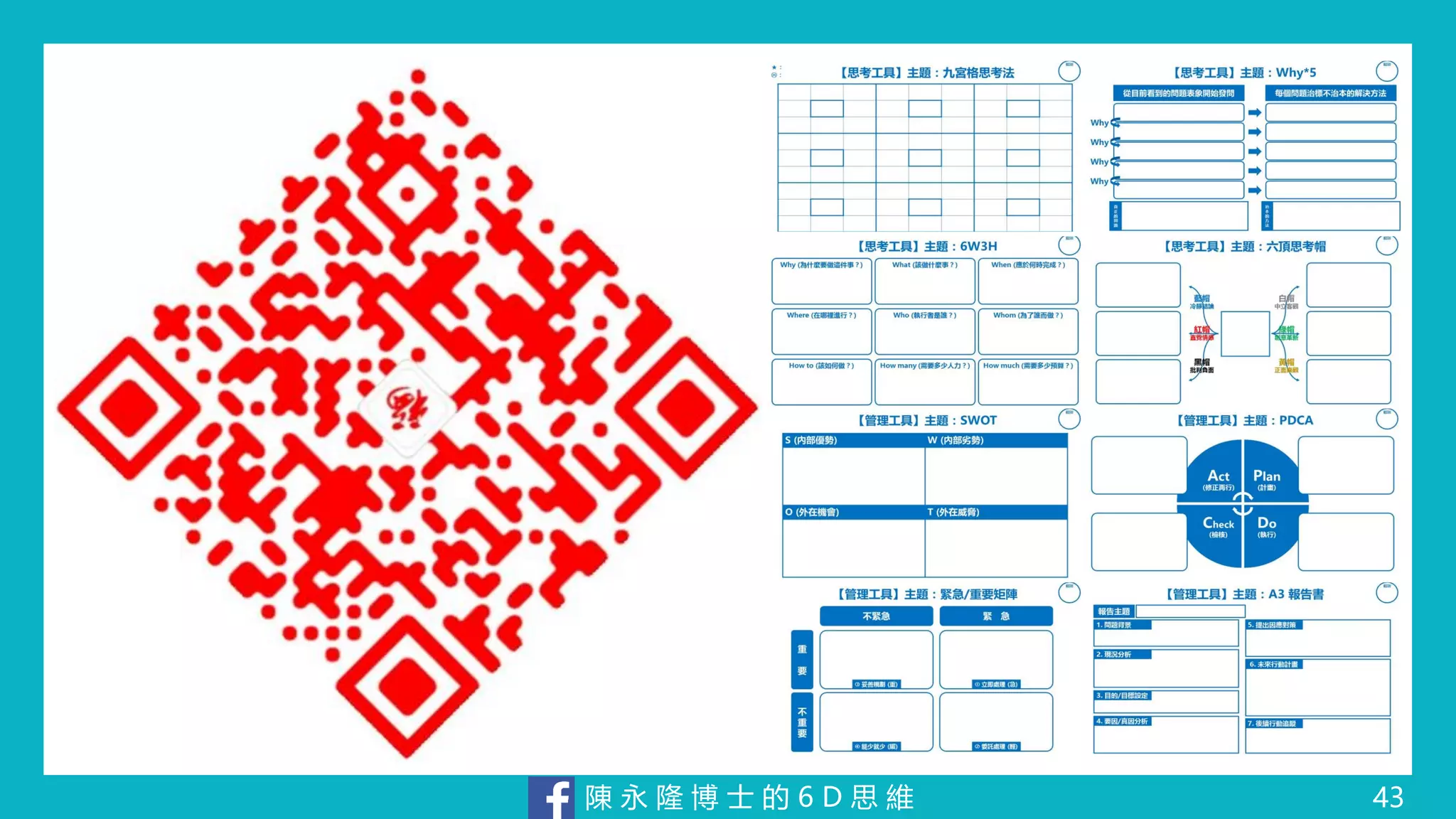 陳 永 隆 博 士 的 6 D 思 維 43
 