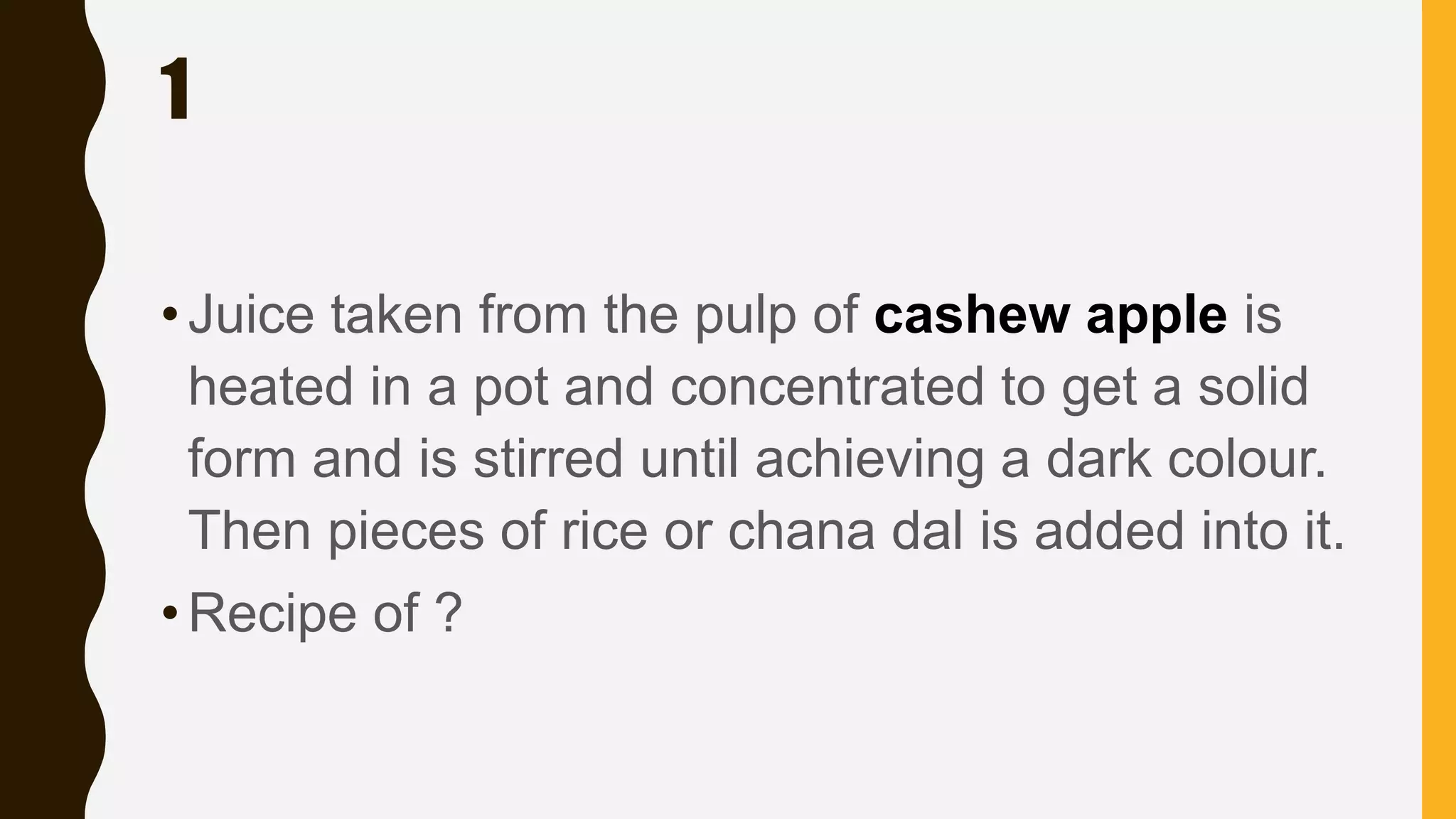 പ്രമദവനം വീണ്ടും - Food and Music Quiz by Faseel | PPTX