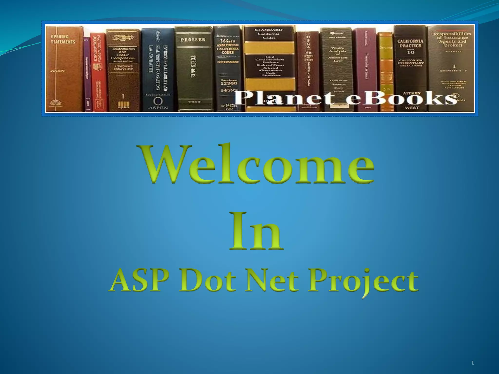 .Net presentation | PPT