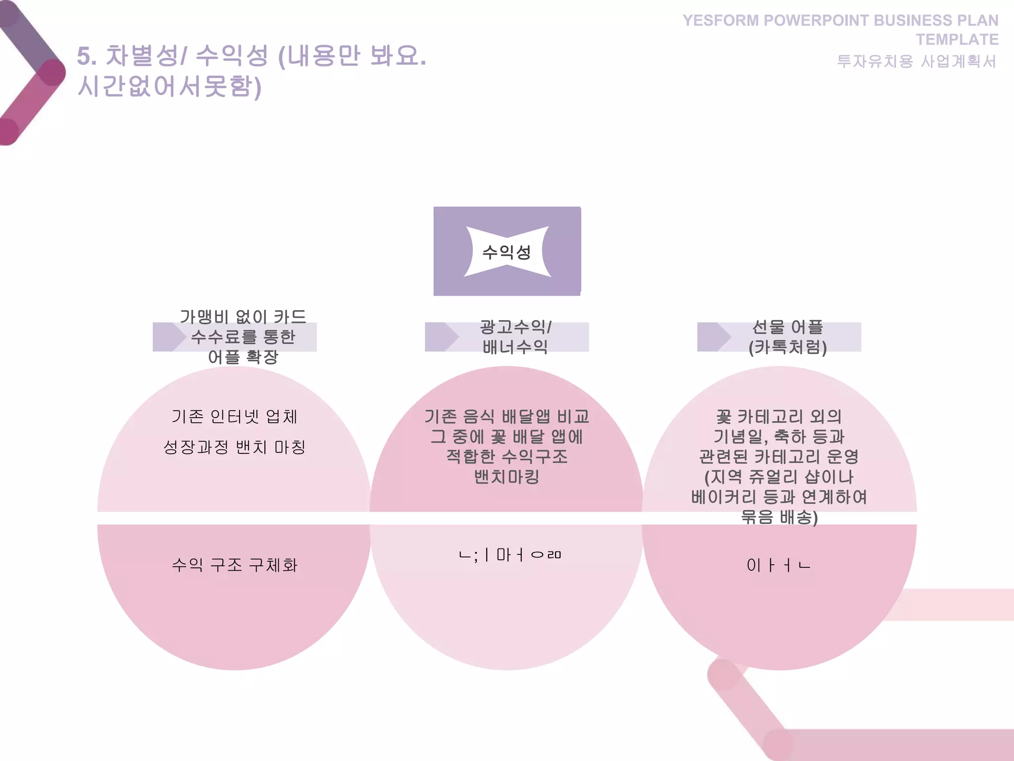 세모꽃 | PPT