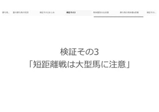 競馬の格言を地方競馬で検証してみた
