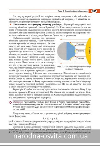 Підручник Географія 8 клас Кобернік, Коваленко 2016 нова програма
