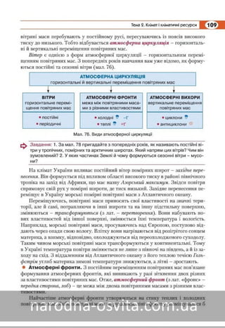 Підручник Географія 8 клас Кобернік, Коваленко 2016 нова програма