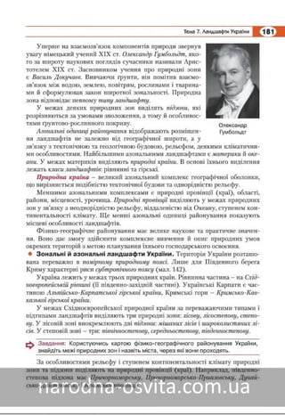 Підручник Географія 8 клас Кобернік, Коваленко 2016 нова програма