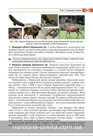 Підручник Географія 8 клас Кобернік, Коваленко 2016 нова програма
