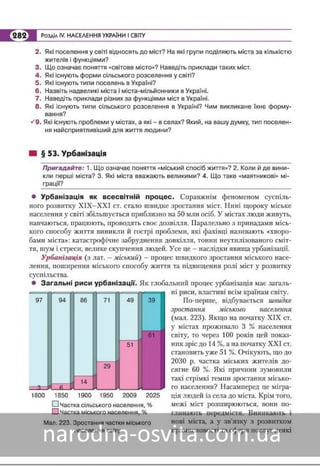 Підручник Географія 8 клас Кобернік, Коваленко 2016 нова програма