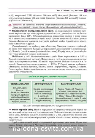 Підручник Географія 8 клас Кобернік, Коваленко 2016 нова програма