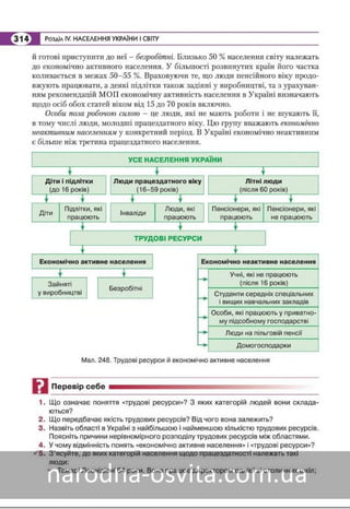 Підручник Географія 8 клас Кобернік, Коваленко 2016 нова програма