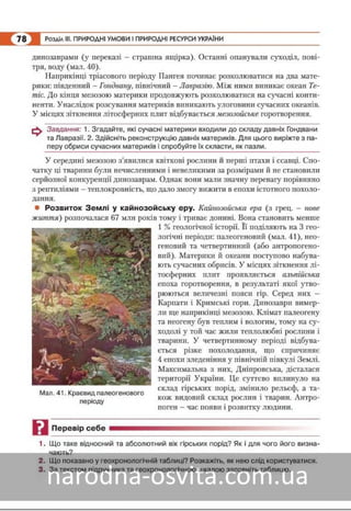 Підручник Географія 8 клас Кобернік, Коваленко 2016 нова програма
