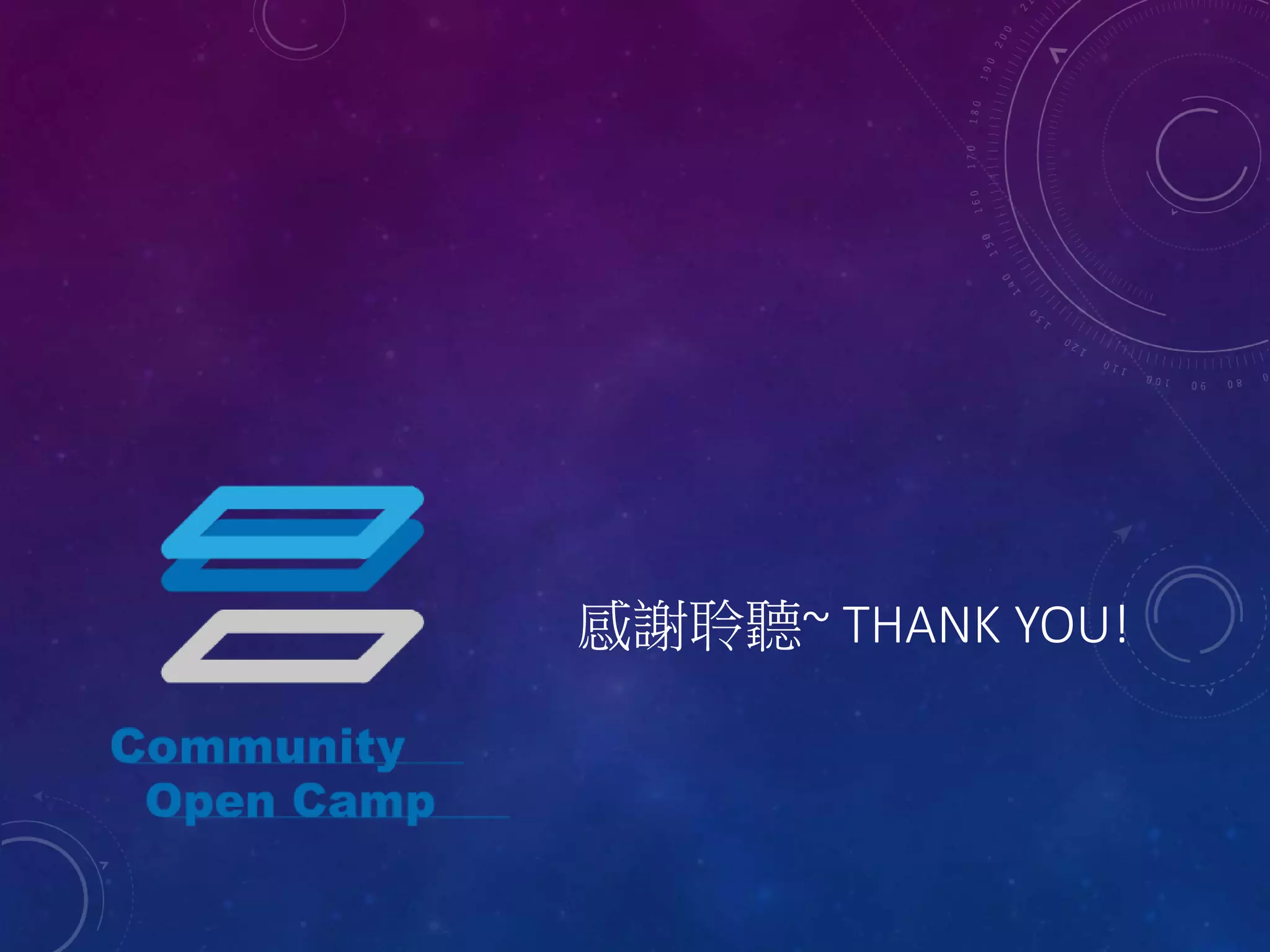 感謝聆聽~ THANK YOU!
 