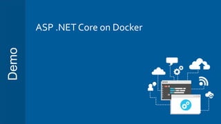 Demo
ASP .NET Core on Docker