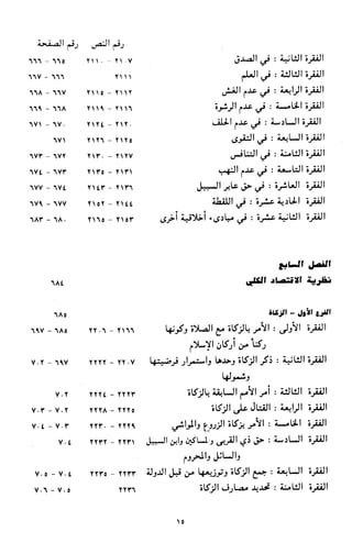 النصوص الاقتصادية من الكتاب و السنة WWW.COURS-ECONOMIE.COM
