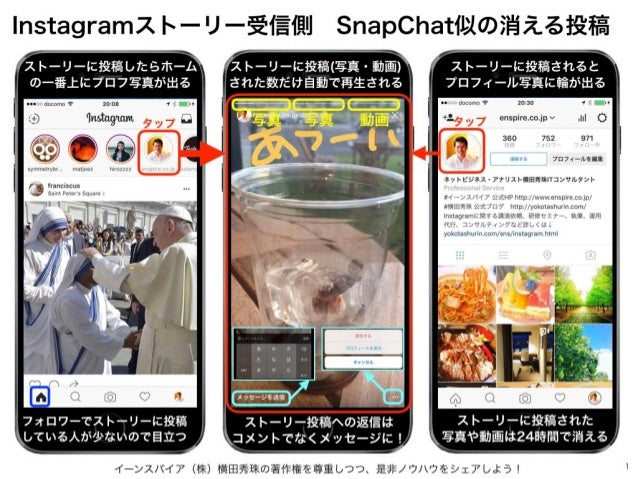 24時間で消えるinstagram インスタグラム ストーリーをビジネスに活用する方法
