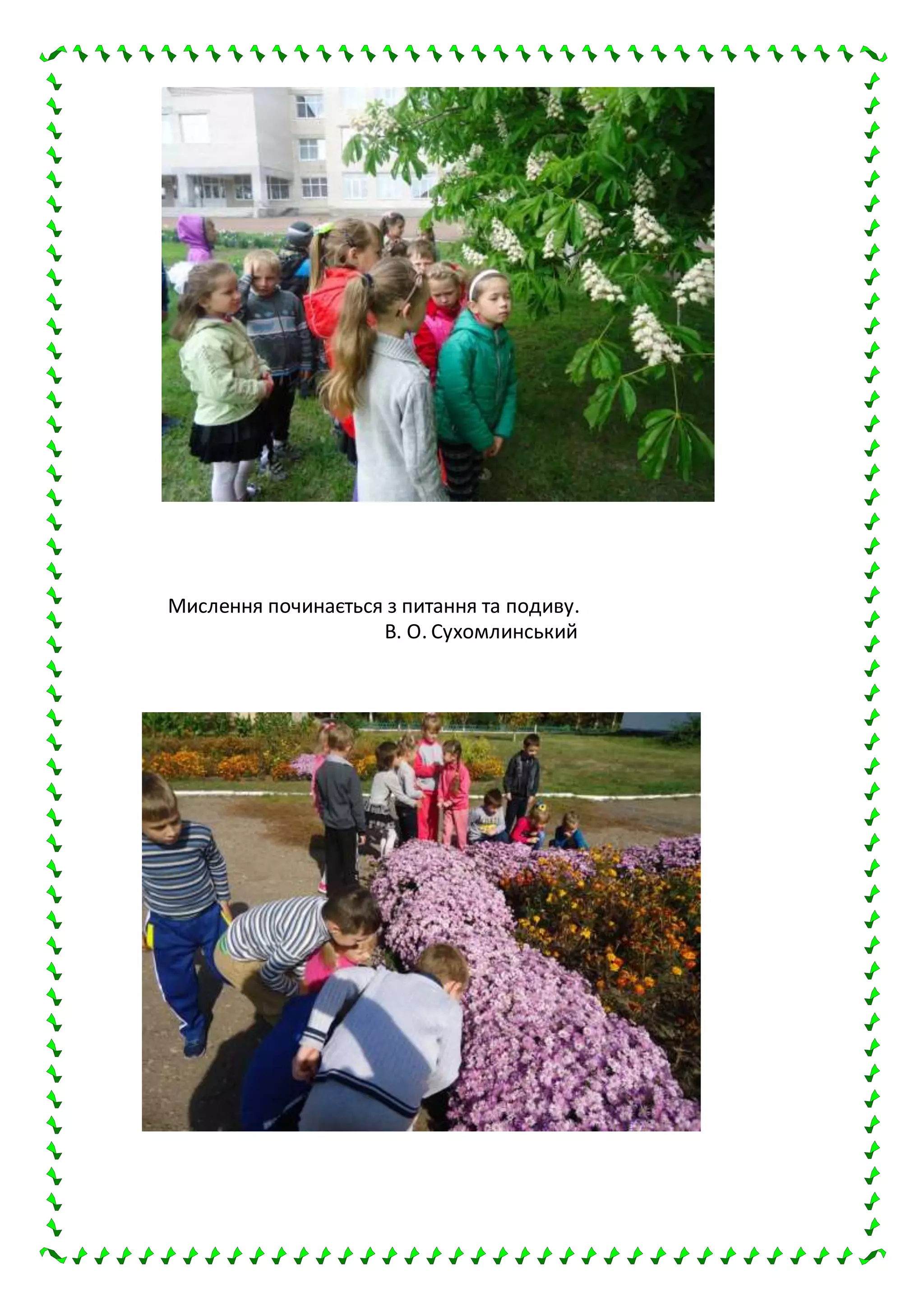 Мислення починається з питання та подиву.
В. О. Сухомлинський
 