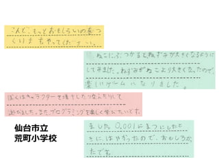 仙台市立
荒町小学校
 