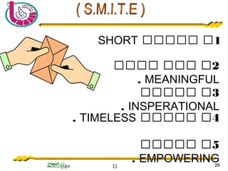 ‫ة‬‫ة‬‫ة‬‫ة‬‫ة‬‫ة‬‫ة‬‫ة‬‫ة‬‫ة‬‫ة‬‫ة‬‫ة‬‫ة‬‫ة‬‫ة‬‫ة‬‫ة‬‫ة‬‫ة‬‫ة‬‫ة‬ 2929
1‫ةةةةة‬ ‫ة‬SHORT
2‫ةةةة‬ ‫ةةة‬ ‫ة‬
MEANINGFUL.
3‫ةةةةة‬ ‫ة‬
INSPERATIONAL.
4‫ةةةةة‬ ‫ة‬TIMELESS.
5‫ةةةةة‬ ‫ة‬
EMPOWERING.
 