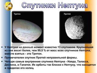 спутники планет | PPT