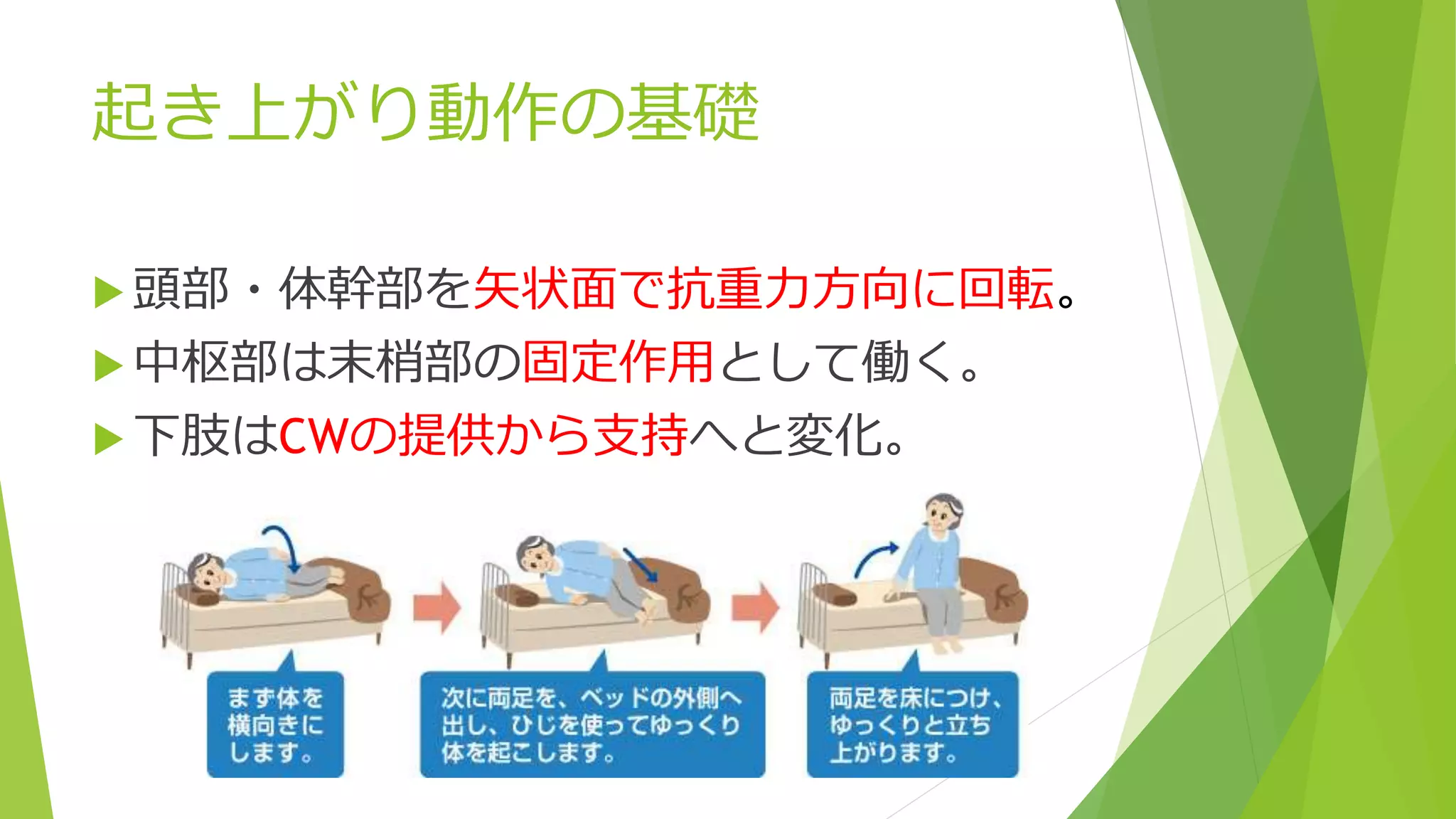 第３回 基本動作分析 歩行分析