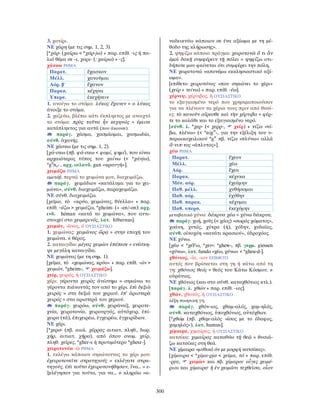 λεξικό αρχαίας ελληνικής