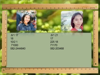 .6/1 17
18
10/2 1
71000
082-2444840
.6/1 21
17
225 18
71170
082-203468
 