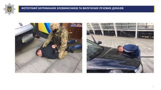 3
ФОТОГРАФІЇ ЗАТРИМАНИХ ЗЛОВМИСНИКІВ ТА ВИЛУЧЕНИХ РЕЧОВИХ ДОКАЗІВ
 