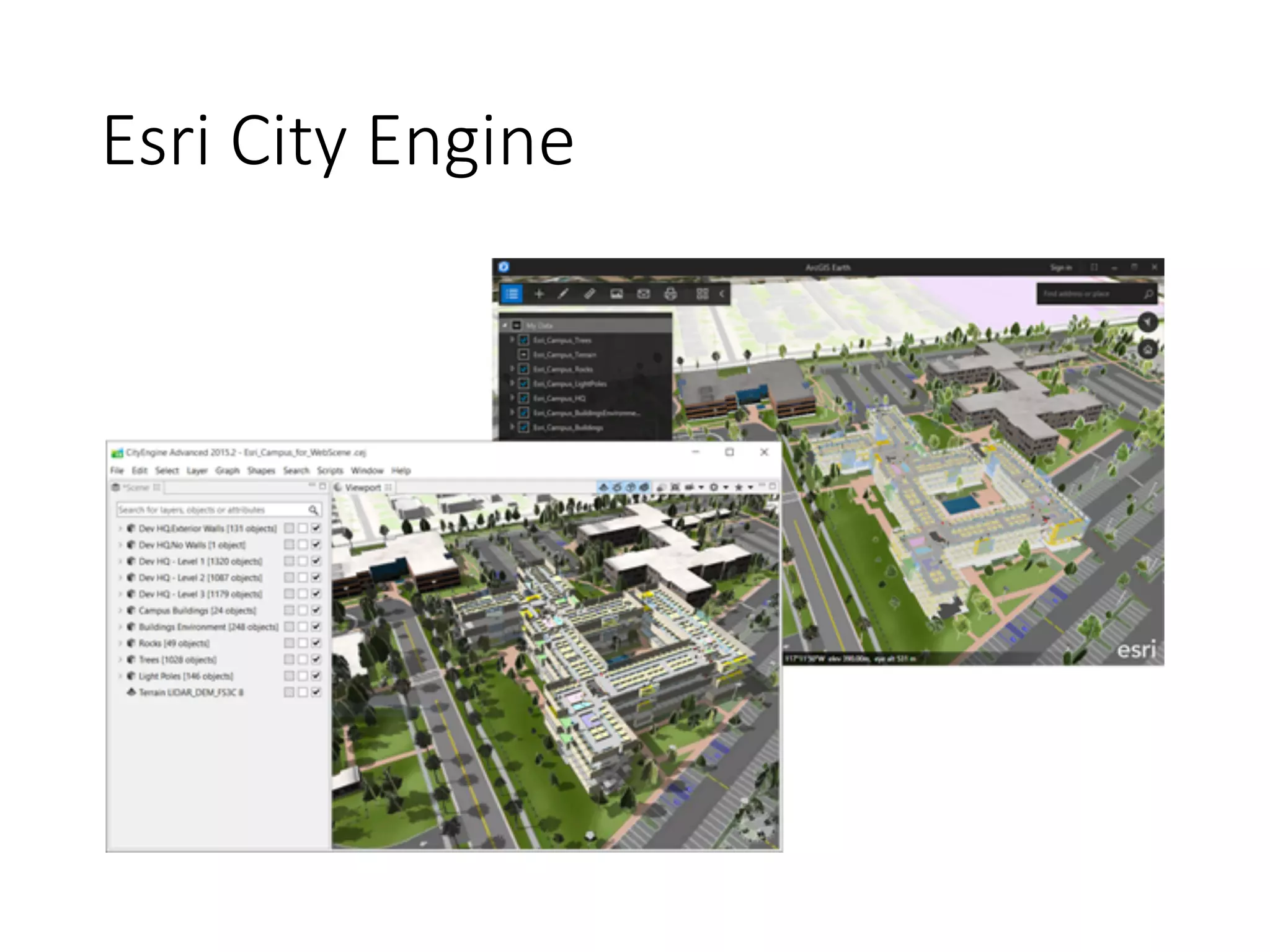 Esri City	Engine
 