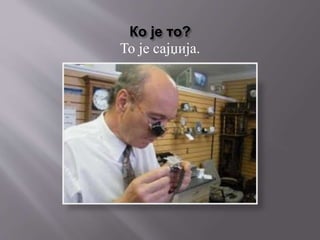 Ко је то?
То је сајџија.
 