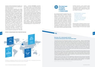 ИНСТИТУТ ИССЛЕДОВАНИЙ РАЗВИВАЮЩИХСЯ РЫНКОВ БИЗНЕС-ШКОЛЫ СКОЛКОВО
кейс
Ориентация на клиента
Экспертная
позиция
в работе
с клиентами
Для сохранения прочных позиций на рынке ком-
паниям Миттельштанд приходится опережать
запросы клиентов. Работая с большим числом
заказчиков по всему миру, которые во многих
случаях не имеют общего представления о рын-
ке либо только начинают работать на нем, пред-
приятия Миттельштанд агрегируют последние
рыночные тенденции и фактически становятся
центром знаний и компетенций. Часть решений,
разработанных для одного клиента, со време-
нем может транслироваться на другие регионы
и превращаться в отраслевой стандарт. Таким об-
разом, хорошо разбираясь в особенностях продук-
ции и отрасли, многие компании Миттельштанд
начинают выступать в роли экспертов. Кроме
того, экспертная позиция и близость к клиенту
компенсируют слабость Миттельштанд в обла-
сти профессионального маркетинга и ограничен-
ность бюджета на рекламу.
Высокий уровень понимания
клиентов достигается
благодаря тесному
сотрудничеству их персонала
со специалистами компаний
Миттельштанд на разных
уровнях
Высокий уровень понимания клиентов достига-
ется благодаря тесному сотрудничеству их персо-
нала со специалистами компаний Миттельштанд
на разных уровнях, в том числе путем создания
ведущие немецкие производители внедряют так
называемую систему Smart Services («Интеллекту-
альное обслуживание»).
Опыт Миттельштанд показывает: чем меньше
размер компании, тем проще иерархия и шире
децентрализация и делегирование полномочий
для решения проблем клиентов на местах, что,
в свою очередь, упрощает выстраивание эффек-
тивной коммуникации с клиентами. В частности,
серьезный глобальный рост компаний опреде-
ляет необходимость владения иностранными
языками. Так, компания Barth, мировой лидер
по производству хмеля, требует от своих менед-
жеров умения объясняться на трех языках. Вот
как объяснил это Питер Барт (Peter Barth), гене-
ральный директор компании: «Наша философия
предполагает, что каждый менеджер должен го-
ворить как минимум на трех иностранных язы-
ках. Это важно с психологической точки зрения.
При изучении иностранного языка приходит по-
нимание другой культуры, а это фундамент для
выстраивания превосходных отношений с наши-
ми клиентами во всем мире и, без сомнений, наше
основное конкурентное преимущество». Еще один
пример — компания Groz-Beckert, производи-
тель швейных иголок. Ее исполнительный ди-
ректор Томас Линднер (Thomas Lindner) однажды
сказал: «Возможно, я представляю последнее поко-
ление менеджеров, которые справляются с работой,
владея лишь одним иностранным языком — ан-
глийским». Доказательством этих слов служит по-
литика компании, финансирующей проведение
уроков китайского языка в окрестных школах. Это
положительно отражается на региональном раз-
витии. «Мы получаем реальные преимущества, ког-
да выпускники, которые изучали китайский язык,
устраиваются в нашу компанию. Мы обучаем их,
а затем они занимают посты на наших предпри-
ятиях в Китае», — говорит Николай Вейдманн
(Nicolai Weidmann), директор по персоналу ком-
пании Groz-Beckert. (Simon, 2009, сайты компаний
www.barthhaasgroup.com, www.groz-beckert.com).
Rational AG: глобальный эксперт
в профессиональном приготовлении пищи
Типичный пример немецкой компании Миттельштанд, выступающей в роли эксперта в своей области, — Rational AG. Ее целевую аудиторию
составляют профессиональные повара на предприятиях общественного питания. Менеджмент компании сознательно отказался от гораздо
более обширного рынка электрических бытовых приборов для домашнего приготовления пищи. Потребности целевой группы Rational AG
одинаковы во всем мире: приготовить большое количество самых разнообразных блюд в очень короткий промежуток времени, обеспечив при
этом высочайшее качество. Своим клиентам компания предлагает инновационные аппараты Self-Cooking Center® с компьютерным управлением.
Шеф-повару больше не нужно вмешиваться в процесс приготовления, а значит, он может уделить больше времени выбору ингредиентов
и созданию блюд. Важно также понимать, что в каждом регионе существуют свои культурные и кулинарные особенности. Именно поэтому
компания Rational AG разработала особый подход к продвижению продукции. Она определяет себя как «компанию поваров», ведь в ее штат
входят 200 профессиональных шеф-поваров, исполняющих обязанности торговых представителей. При этом многие из них специализируются
на конкретном географическом регионе, изучая тонкости и особенности вкусов и привычек людей. Компания широко представлена на глобальном
рынке: у нее 29 дочерних фирм, включая 23 офиса по продажам.
Кроме того, Rational AG позиционирует себя как «поставщика системных решений» для устранения проблем категории cookological (сложных задач
в процессе приготовления пищи), с которыми сталкиваются профессиональные повара. Созданный в компании междисциплинарный отдел НИОКР
насчитывает около 80 сотрудников, включая физиков, инженеров, диетологов, а также 30 штатных шеф-поваров, которые на постоянной
основе совместно разрабатывают новые продукты и решения для выбранного сегмента. Помимо функции идеального приготовления блюд
по заданным спецификациям, аппараты Rational AG обладают характеристиками, позволяющими существенно улучшить рабочие процессы
на кухнях (например, компактный дизайн и легкость очистки).
Благодаря этой стратегии компании удалось достичь высокой эффективности и большого успеха на рынке. Она уже более 20 лет находится
в состоянии органического роста. По данным за 2014 год, ее доходы с оборота составили 496,7 млн евро. Доля компании на мировом рынке
превышает 50%, то есть каждый второй аппарат из проданных по всему миру изготовлен специалистами Rational AG. При этом, благодаря
внедрению инновационных технологий и постепенной замене устаревшего традиционного кухонного оборудования и уже применяемых
пароконвектоматов на новые, в мировом масштабе данный рынок предлагает большой потенциал для освоения.
Источники: Venohr, Fear & Witt, 2015, сайт компании www.rational-online.com.
Рисунок 5. Международное присутствие Миттельштанд
Источник: по материалам Venohr, Fear & Witt, 2015; Venohr & Meyer, 2007. Адаптировано Институтом
исследований развивающихся рынков бизнес-школы СКОЛКОВО.
32 33
 