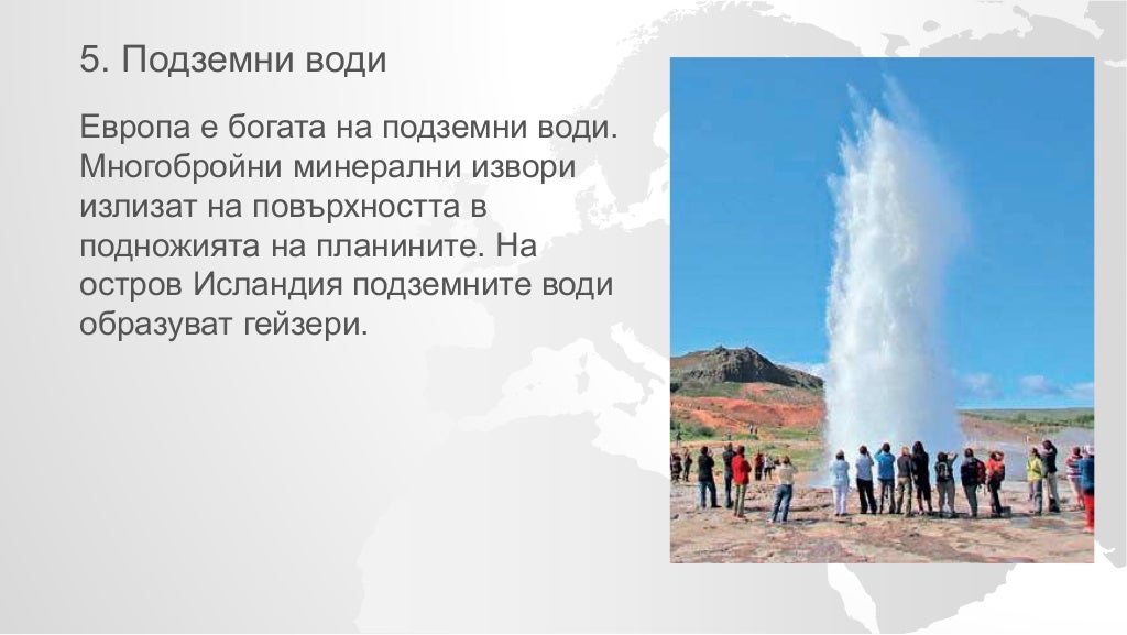 Водите на Европа
