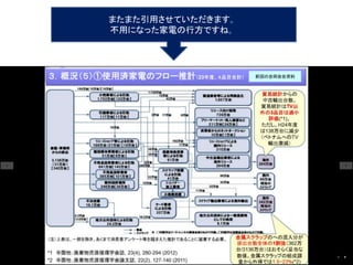 またまた引用させていただきます。
不用になった家電の行方ですね。
 