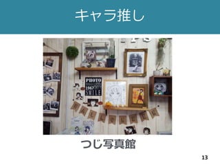 キャラ推し
13
つじ写真館
 