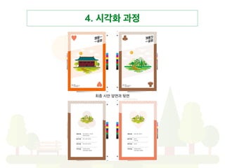 4. 시각화 과정
1차 시안 앞면
 