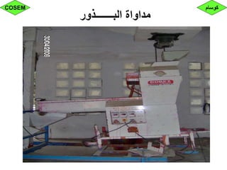 ‫البـــــــذور‬ ‫مداواة‬
‫كوسام‬COSEM
 