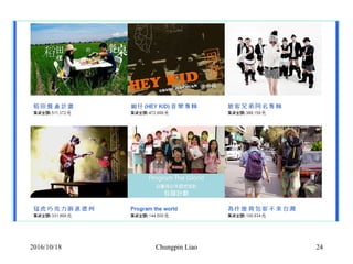 2016/10/18 Chungpin Liao 24
 