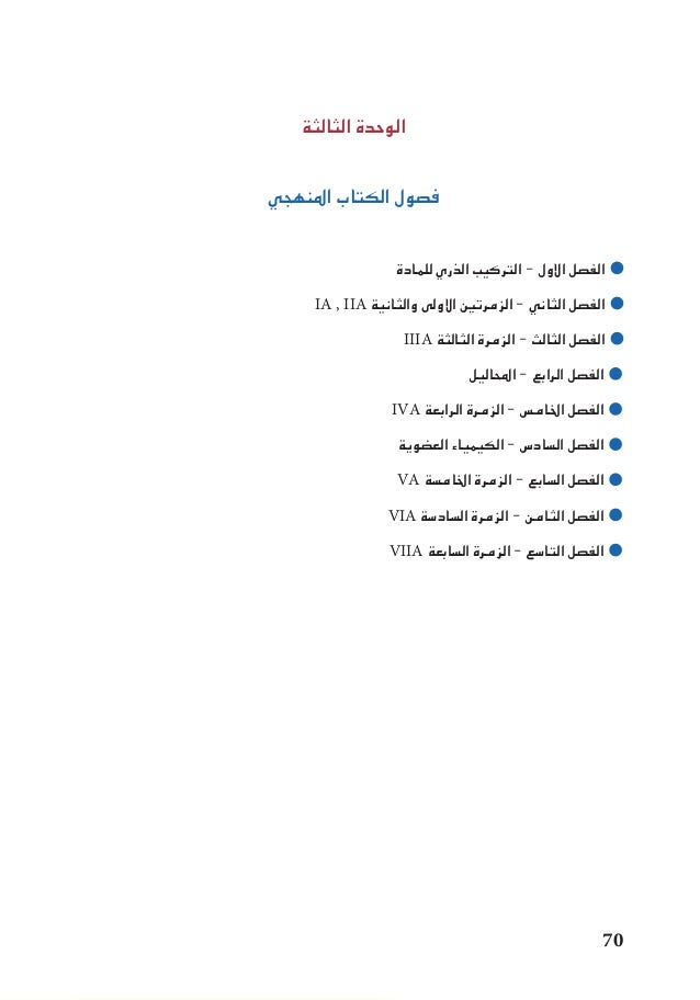 كتاب دليل مدرس الكيمياء للصف الثالث متوسط