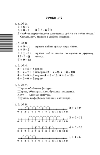 Матем Рудницкая В.Н. 1 Кл | PDF
