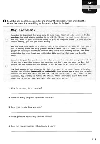 نشاط اللغة الانكليزية للصف الرابع الاعدادي