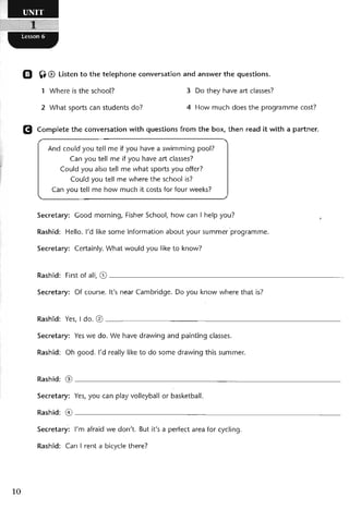 نشاط اللغة الانكليزية للصف الرابع الاعدادي