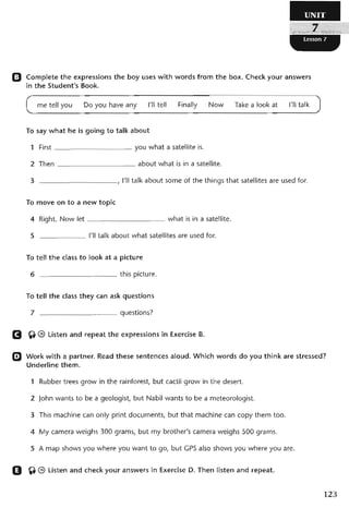 نشاط اللغة الانكليزية للصف الرابع الاعدادي