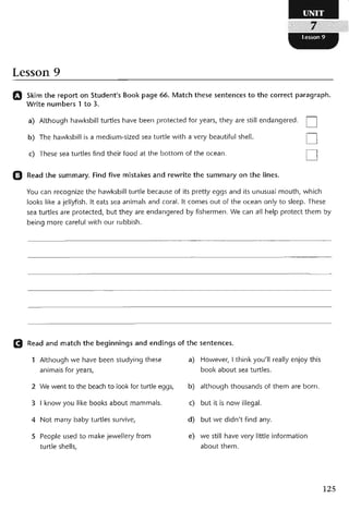 نشاط اللغة الانكليزية للصف الرابع الاعدادي