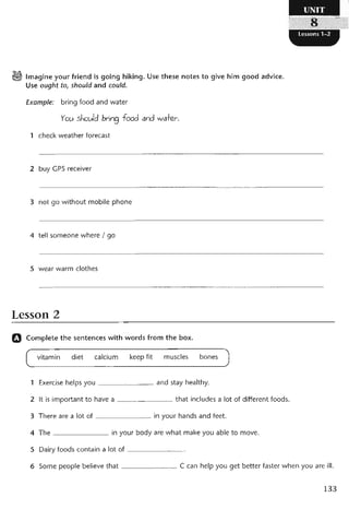 نشاط اللغة الانكليزية للصف الرابع الاعدادي