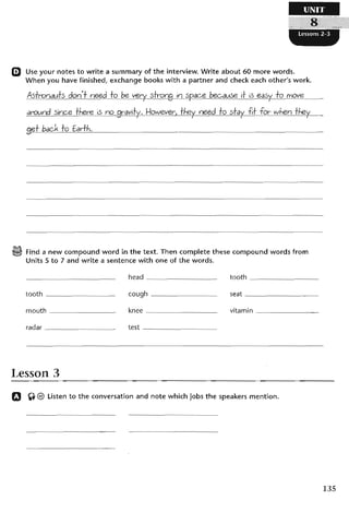 نشاط اللغة الانكليزية للصف الرابع الاعدادي