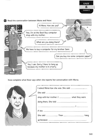 نشاط اللغة الانكليزية للصف الرابع الاعدادي