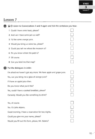 نشاط اللغة الانكليزية للصف الرابع الاعدادي