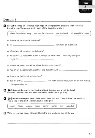 نشاط اللغة الانكليزية للصف الرابع الاعدادي