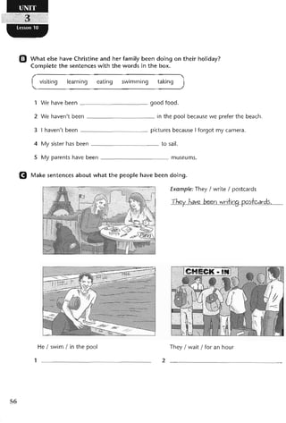 نشاط اللغة الانكليزية للصف الرابع الاعدادي