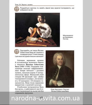 Підручник Мистецтво 8 клас Масол
