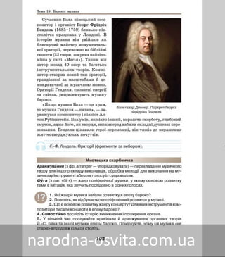 Підручник Мистецтво 8 клас Масол