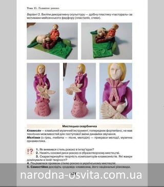 Підручник Мистецтво 8 клас Масол