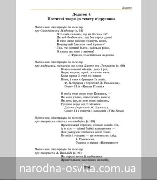 Підручник Мистецтво 8 клас Масол